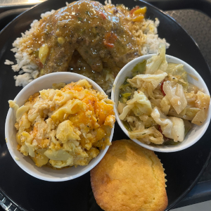 Turkey Wings with 2 sides